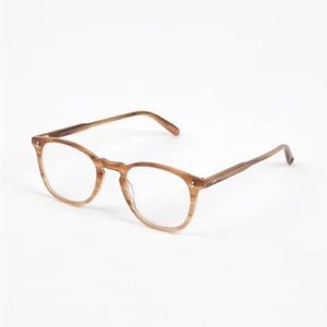 Garrett Leight Kinney eyeglasses, blond tortoise fade, size 47